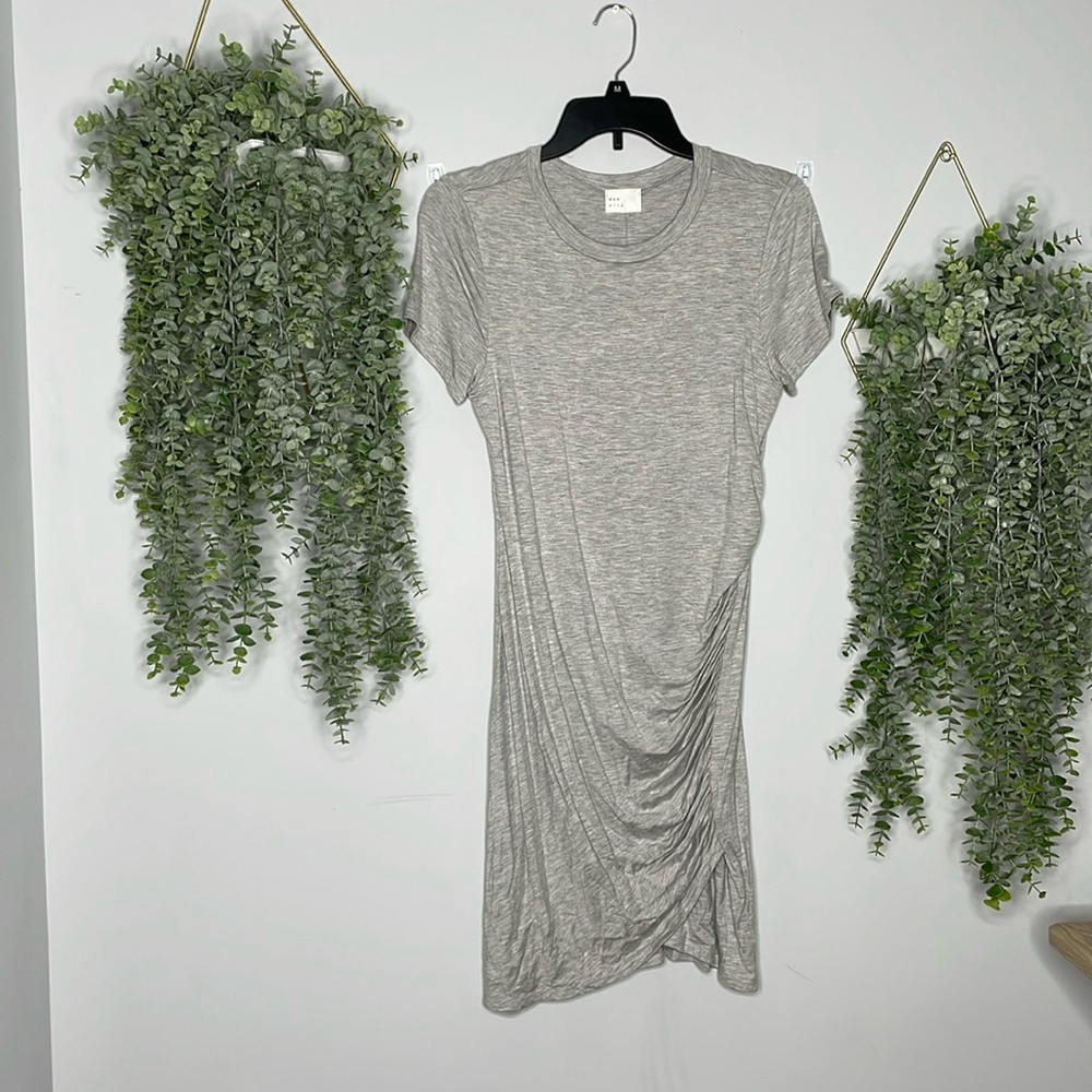 Francesca’s gray dress - L
